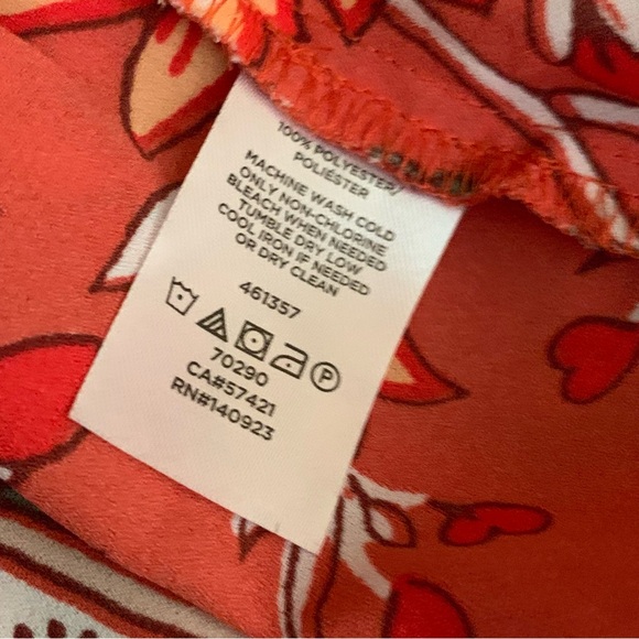 LOFT Floral Sleeveless Blouse Ruffle Size XL - Picture 12 of 12